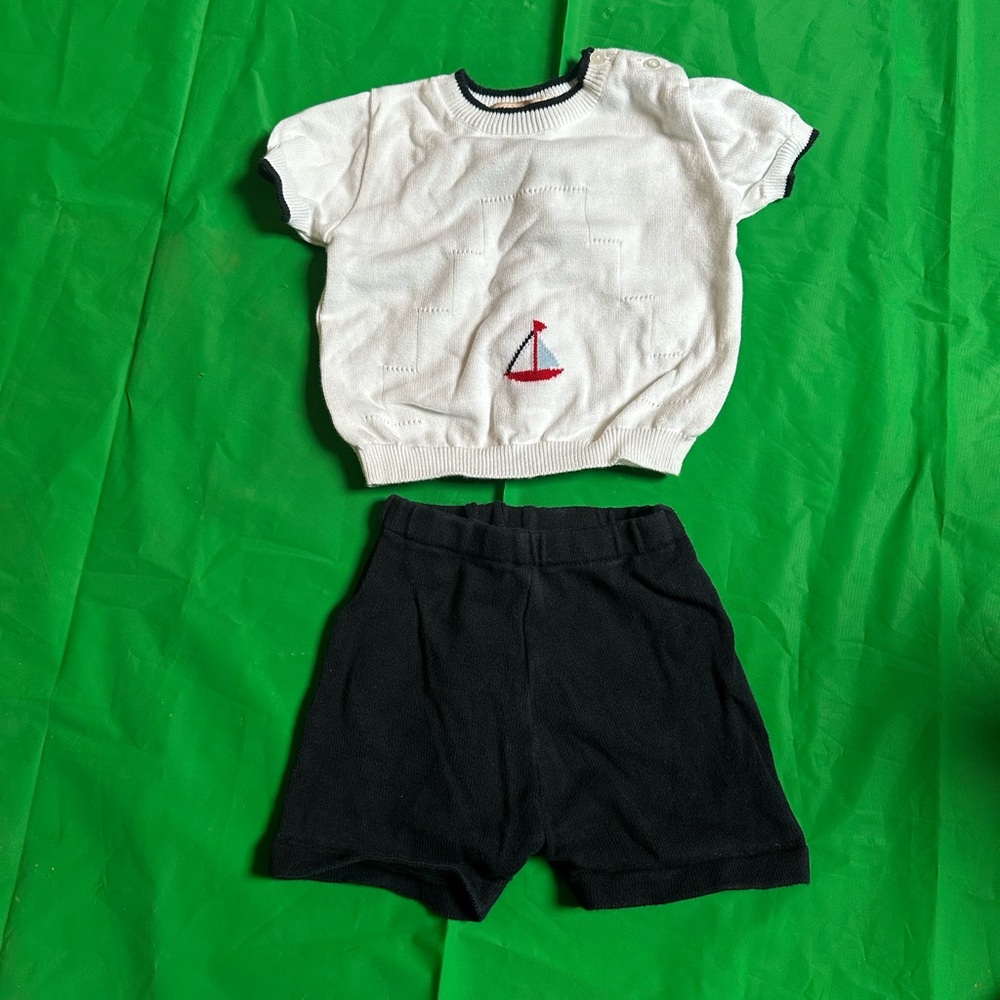 Boutique Collection Boys Sz. 6 Months Nautical Set